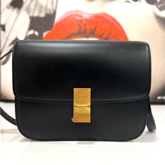 Celine Handbags - CELINE Medium Classic Calfskin Bag
